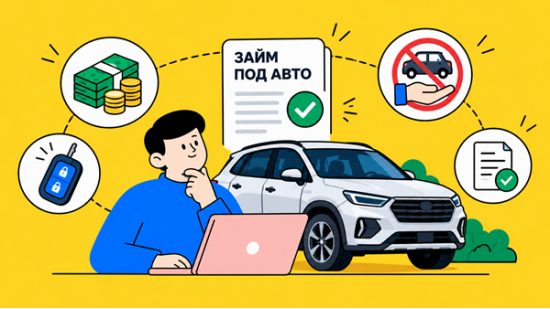 Займ под авто без передачи автомобиля: как это работает